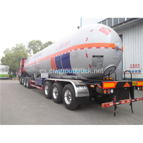60000 litros Tanque de combustible Remolque Camión cisterna de petróleo